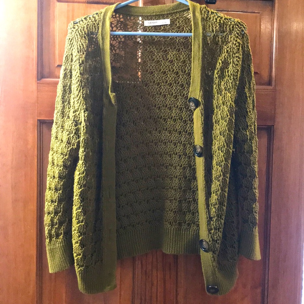 Old Navy Green Sweater